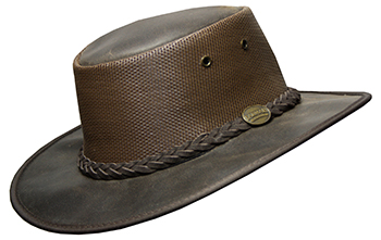 Barmah Mesh Hat Kangaroo Brown -1038